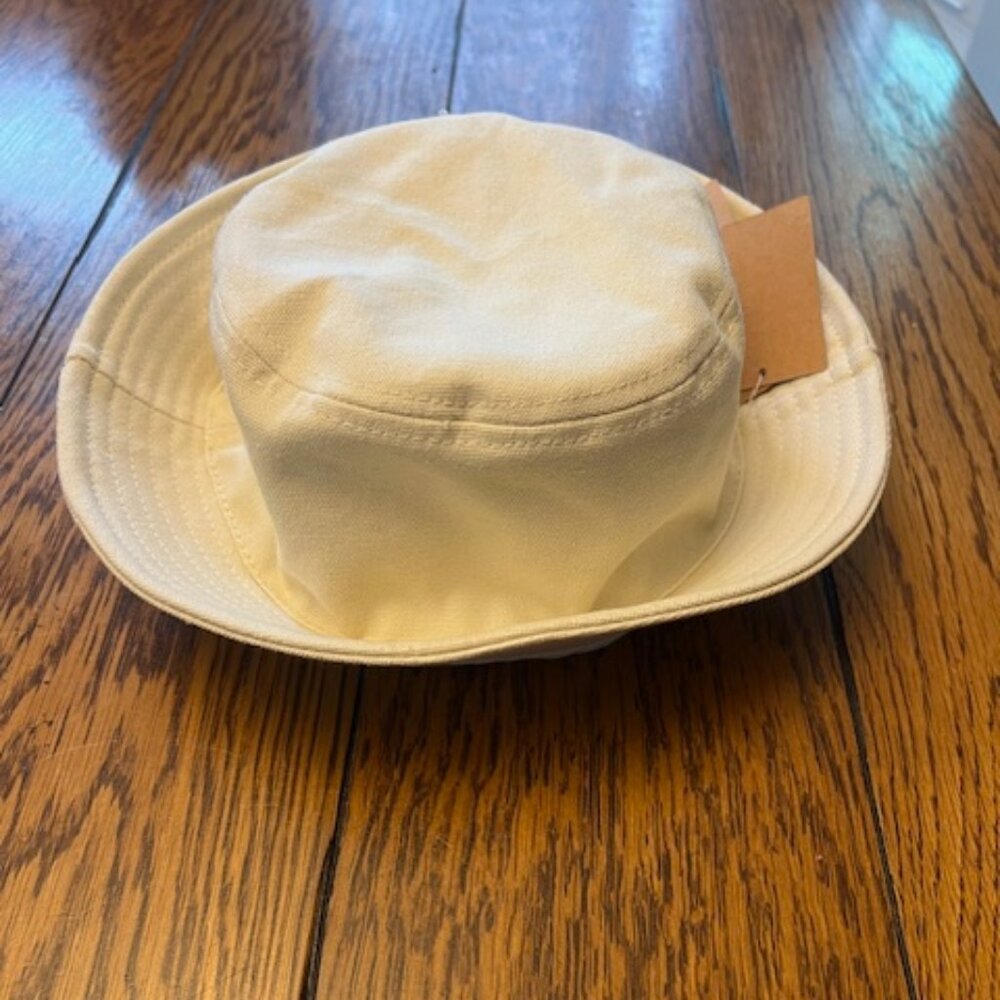 Women's New w/tag Steve Madden Bucket Sun Hat, Beige, one size, UPF 50+, Stylish - Picture 3 of 4